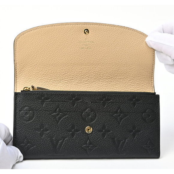 Louis Vuitton Portefeuil Emily Monogram Emplant Wallet - Picture 4 of 8